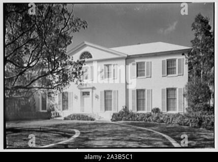 Sidney Vere-Smith Residence auf 1440 S. Ocean Blvd., Palm Beach, Florida. Stockfoto