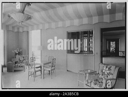 Sidney Vere-Smith Residence auf 1440 S. Ocean Blvd., Palm Beach, Florida. Stockfoto