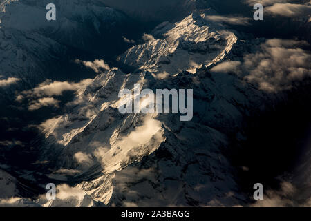 Die Hengduan Berge separate der tibetischen Hochebene von Yunnan und Guizhou Hochebene im Westen Chinas in der Region in der Vergangenheit die Kham genannt. Stockfoto