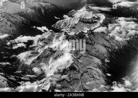Die Hengduan Berge separate der tibetischen Hochebene von Yunnan und Guizhou Hochebene im Westen Chinas in der Region in der Vergangenheit die Kham genannt. Stockfoto
