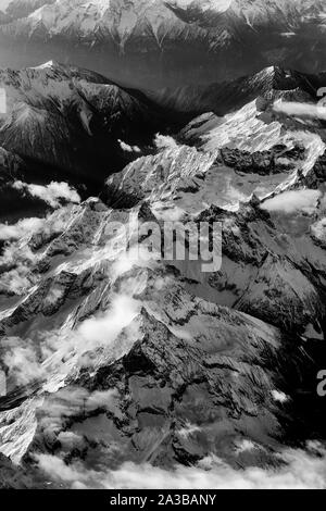 Die Hengduan Berge separate der tibetischen Hochebene von Yunnan und Guizhou Hochebene im Westen Chinas in der Region in der Vergangenheit die Kham genannt. Stockfoto