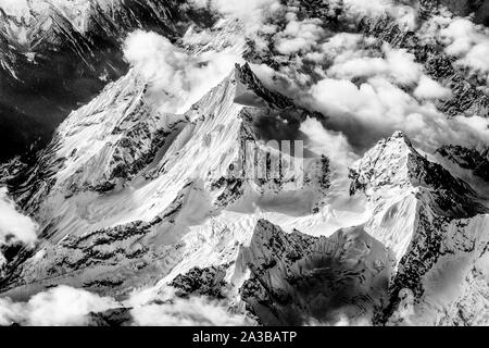 Die Hengduan Berge separate der tibetischen Hochebene von Yunnan und Guizhou Hochebene im Westen Chinas in der Region in der Vergangenheit die Kham genannt. Stockfoto
