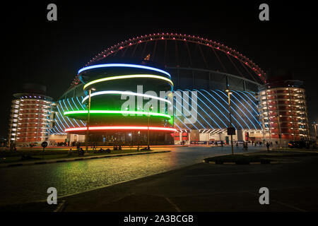 Khalifa International Stadium. IAAF Leichtathletik WM, Doha 2019 Stockfoto