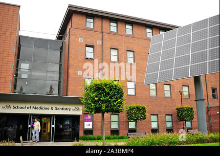 Schule von Medizin und Zahnheilkunde an der Allen Gebäude, Universität Central Lancashire in Preston Stockfoto