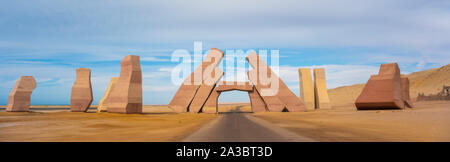 Eingang in den Nationalpark Ras Mohammed, Sinai, Ägypten Stockfoto