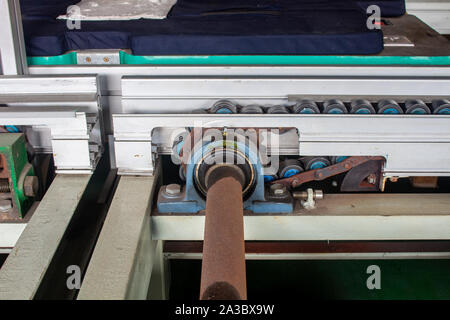 Transportkette Antriebswelle Produktion der Fabrik Stockfoto