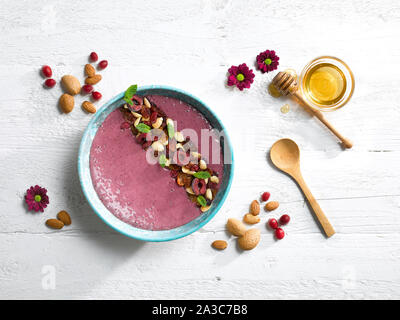 Smoothie-Schüssel Stockfoto
