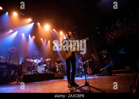 Kopenhagen, Dänemark. 06 Okt, 2019. Der englische Sänger, Songwriter und Musiker James Morrison führt ein Live Konzert bei VEGA in Kopenhagen. (Foto: Gonzales Foto/Alamy leben Nachrichten Stockfoto