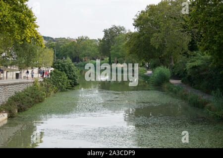 Die fonserannes Schlösser in der Nähe von Beziers in Frankreich Stockfoto