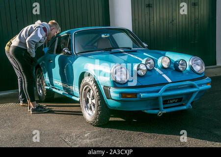 Porsche 911 Safari im Bicester Erbe, Sonntag Jagt den 6. Oktober 2019 Stockfoto