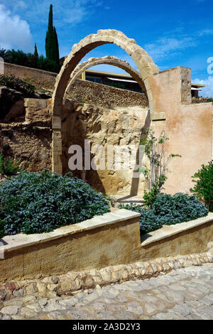 SANTA BARBARA alte Kapelle Ruinen Stockfoto