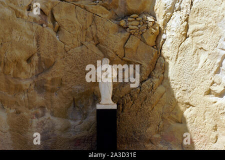 SANTA BARBARA alte Kapelle Ruinen Stockfoto