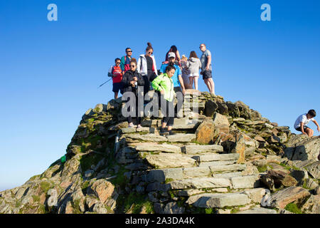 Snowdon, Wales, 2019. Foto von Akira Suemori Stockfoto