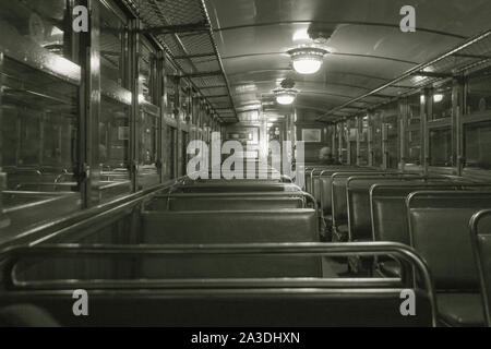 Im alten Bahnhof in Palma, Mallorca Stockfoto