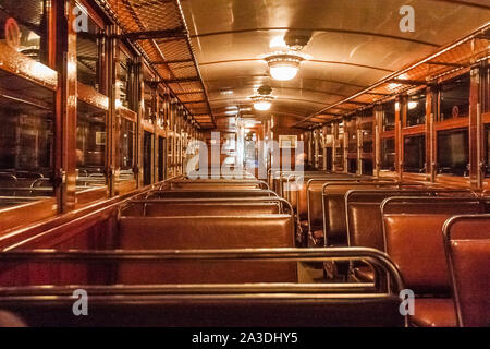 Im alten Bahnhof in Palma, Mallorca Stockfoto