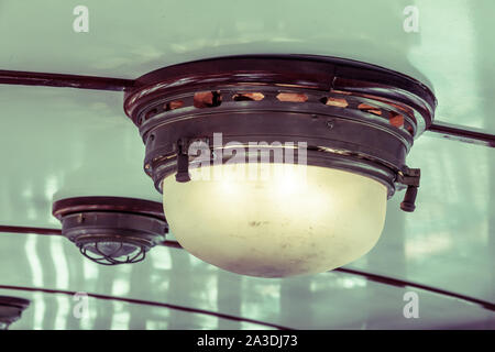 Im alten Bahnhof in Palma, Mallorca Stockfoto