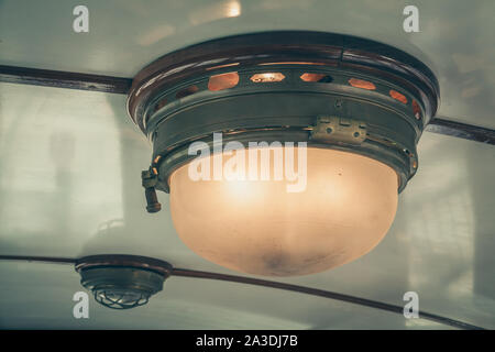 Im alten Bahnhof in Palma, Mallorca Stockfoto