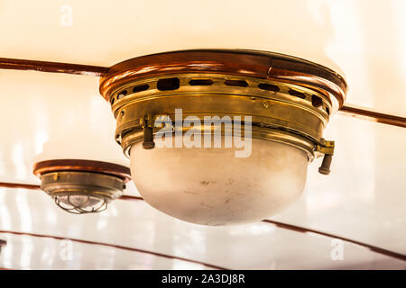 Im alten Bahnhof in Palma, Mallorca Stockfoto