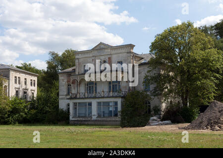 Alte Villa an der Küste von Heiligendamm, Bad Doberan, Mecklenburg-Vorpommern, Deutschland Stockfoto