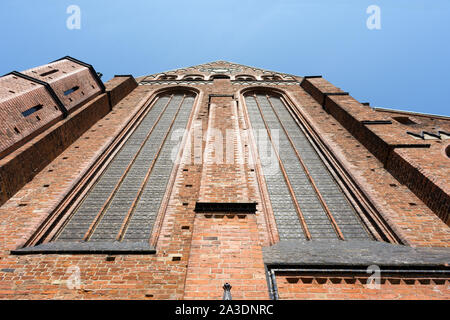 Fassade des Bad Doberaner Münster, Bad Doberan, Mecklenburg-Vorpommern, Deutschland Stockfoto