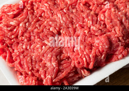Raw Organic Rot Hackfleisch bereit zu Kochen Stockfoto