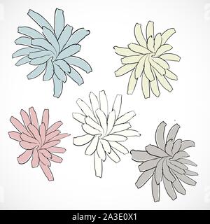 Blume Hintergrund. Frühling Blumen Abbildung Banner. Romantisches Design. Spring Blossom. Moderne abstrakte abdecken. Textile Design. Element dekorative Stock Vektor