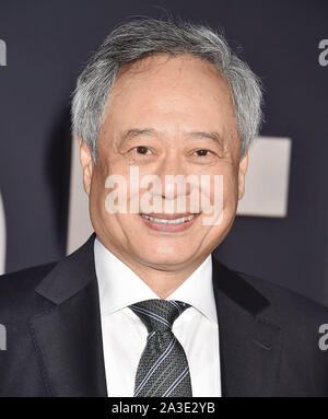 HOLLYWOOD, CA - Oktober 06: Ang Lee nimmt an Paramount Pictures" Premiere von "Gemini Man" an TCL Chinese Theatre am Oktober 06, 2019 in Hollywood, Kalifornien. Stockfoto