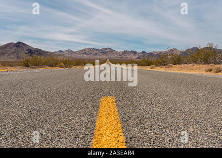 Mesquite Plain im Death Valley National Park Stockfoto