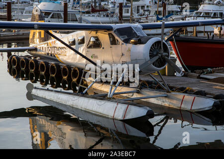 Harbour Air Beaver Salt Spring Harbor BC Stockfoto