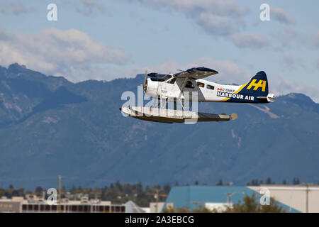 Harbour Air Beaver YVR BC Stockfoto