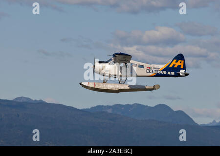 Harbour Air Beaver YVR BC Stockfoto