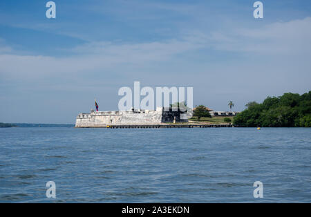 Fort San Fernando de Bocachica in Tierra Bomba Insel Stockfoto