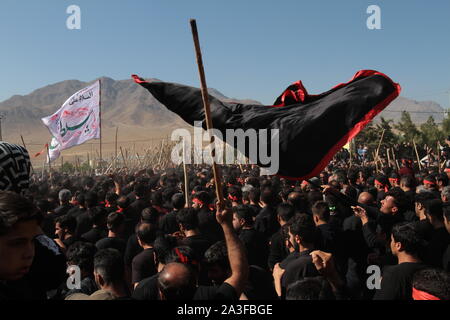 "Ghali Shoyan Teppich waschen Zeremonie im Iran Stockfoto