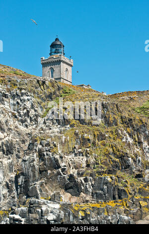 Robert Stevenson der Leuchtturm auf der Insel. Fife, Schottland Stockfoto