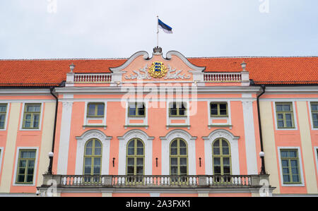 Parlament von Estland. Die Burg auf dem Domberg. Stockfoto