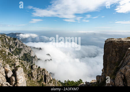 Monte Pasubio - Strada delle cinquantadue 52 Gallerie Stockfoto