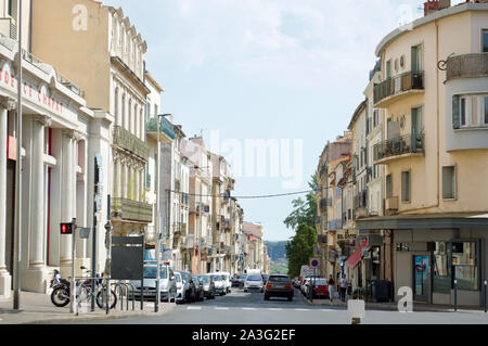 Gebäude in Beziers, Frankreich Stockfoto