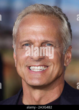 WESTWOOD, LOS ANGELES, Kalifornien, USA - 07. Oktober: Patrick Fabian kommt an der Los Angeles Premiere von Netflix "El Camino: Breaking Bad Movie" im Regency Dorf Theater am 7. Oktober 2019 in Westwood, Los Angeles, Kalifornien, USA. (Foto von Xavier Collin/Image Press Agency) Stockfoto