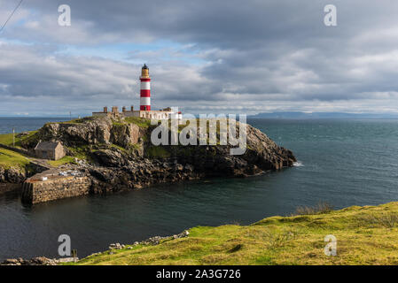 Eilean Glas Leuchtturm Scalpay Isle of Harris Stockfoto