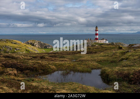 Eilean Glas Leuchtturm Scalpay Isle of Harris Stockfoto