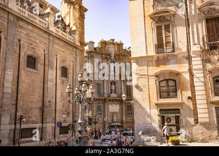 Piazza della Vergogna in Palermo 4 Stockfoto