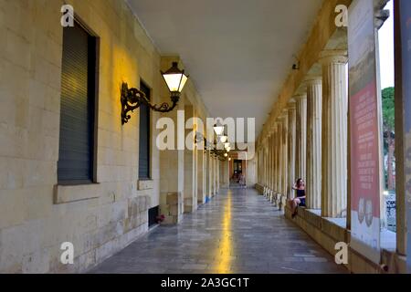 Museum für Asiatische Kunst, die Altstadt von Korfu, Korfu, Korfu, Griechenland, griechische Ionische Inseln Stockfoto