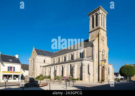 Frankreich, Finistere, Aven Land, Nevez, Sainte-Thumette Kirche Stockfoto