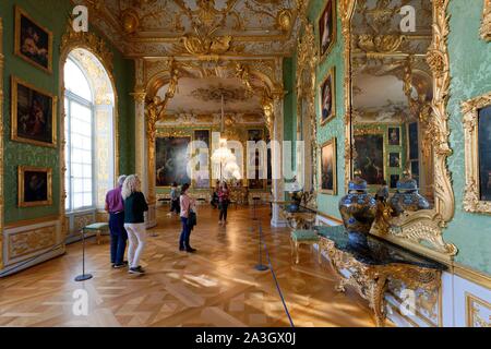 Deutschland, Bayern, München (M?nchen), Residenz München (m?nchner Residenz Residenzmuseum), der ehemalige Königspalast, Green Gallery Stockfoto