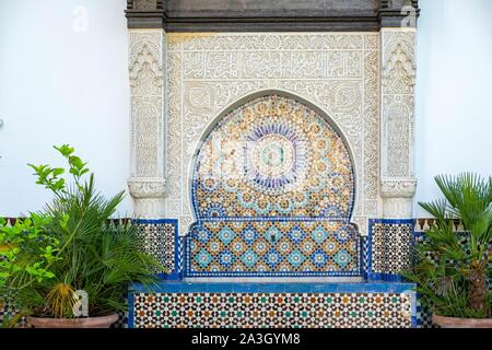 Frankreich, Paris, die große Moschee von Paris Stockfoto