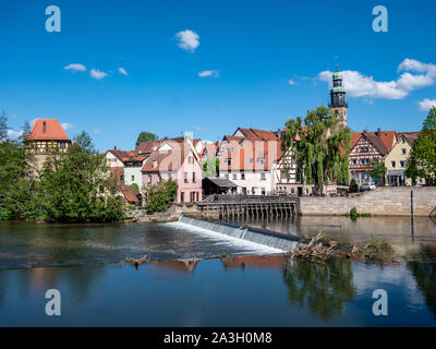 'Lauf an der Pegnitz' in Franken in Deutschland Stockfoto