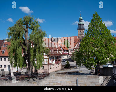 'Lauf an der Pegnitz' in Franken in Deutschland Stockfoto