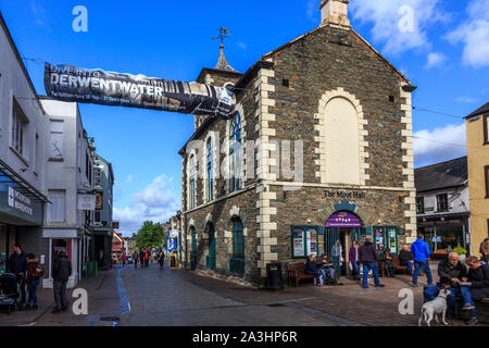 Keswick Stadtzentrum, Nationalpark Lake District, Cumbria, England, uk-gb Stockfoto