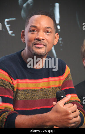 Los Angeles, USA. 04 Okt, 2019. Will Smith 10/04/2019 "Gemini Man" Pressekonferenz am YouTube Studio in Los Angeles, CA Credit: Cronos/Alamy leben Nachrichten Stockfoto