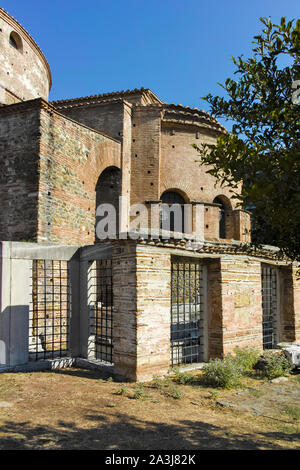 Rotunde römischer Tempel im Zentrum der Stadt Thessaloniki, Zentralmakedonien, Griechenland Stockfoto